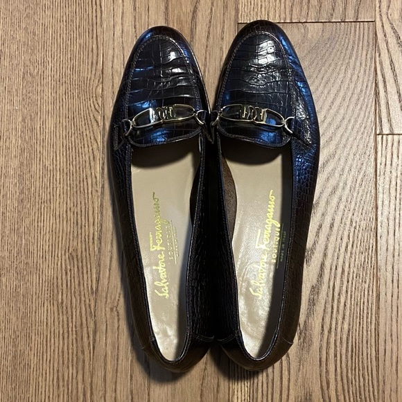 Vintage Salvatore Ferragamo Loafers size 8 AA - Picture 5 of 5